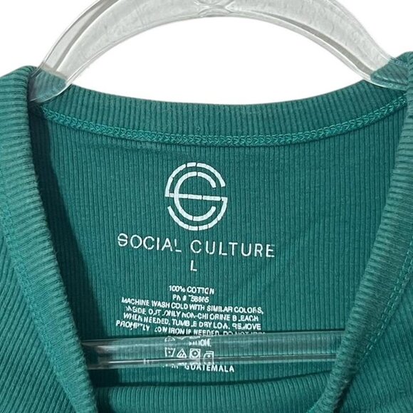 Yellowstone Teal‎ Ribbed Baby Graphic T - Picture 2 of 3